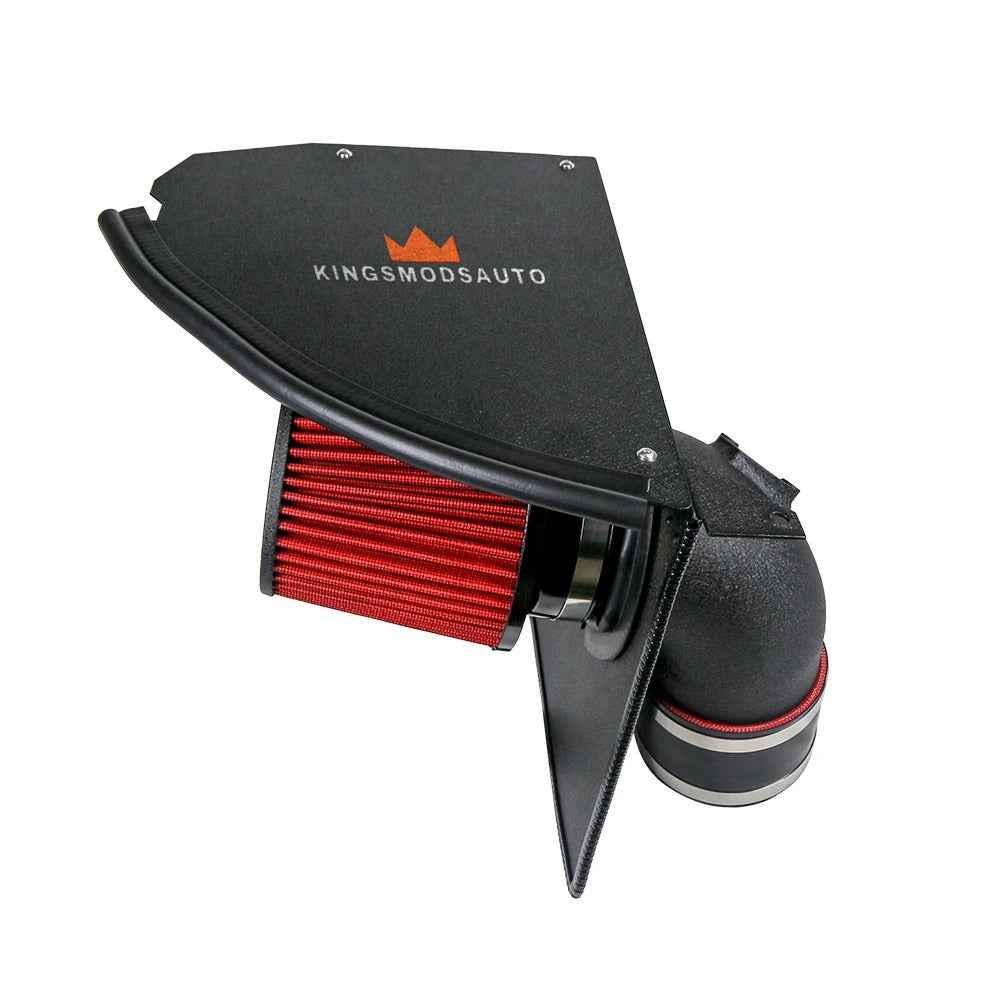 Kings Mods Auto B58 cold air intake with branded insulated heat shield for BMW M340i, M440i and M240i