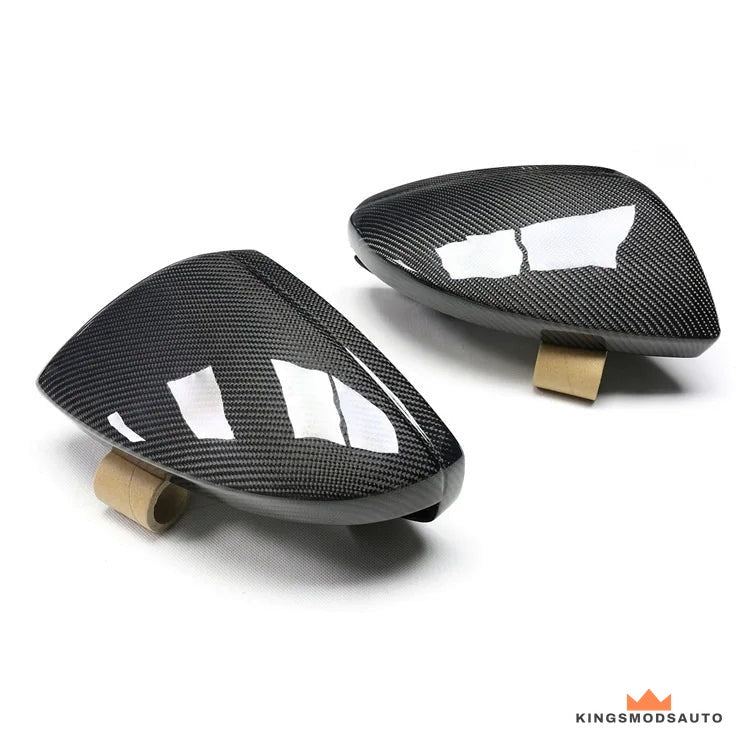 Underside of the mirror cap showing the factory clip locations